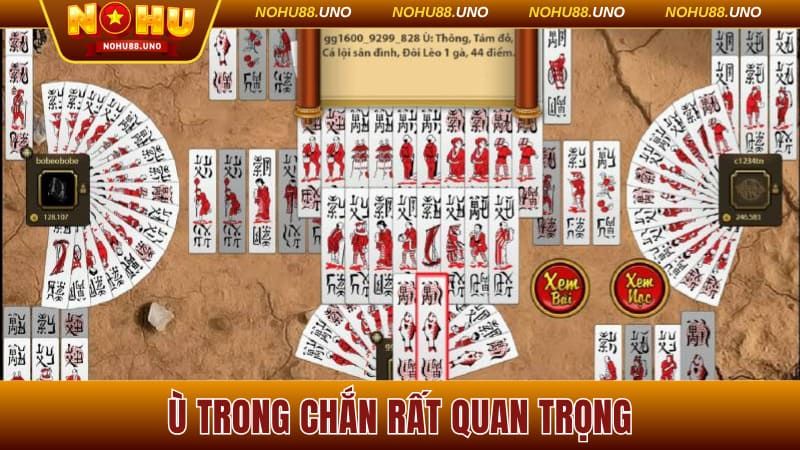 Ù Trong chắn rất quan trọng